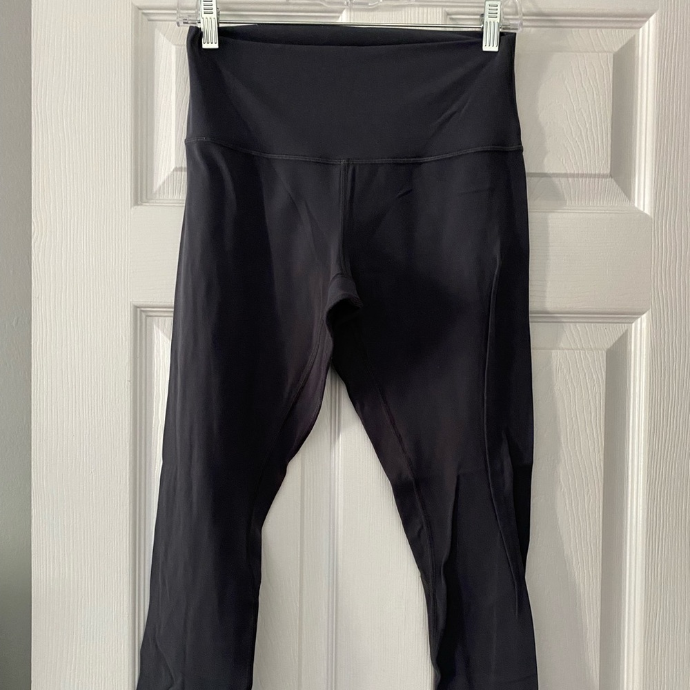Lululemon align charcoal grey leggings 25” size 8